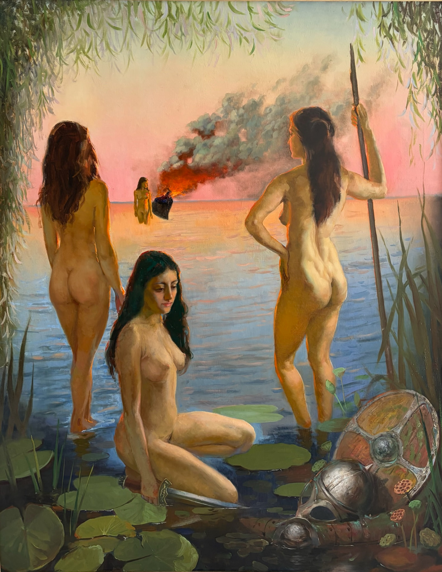 Virkegrave — Oil on linen