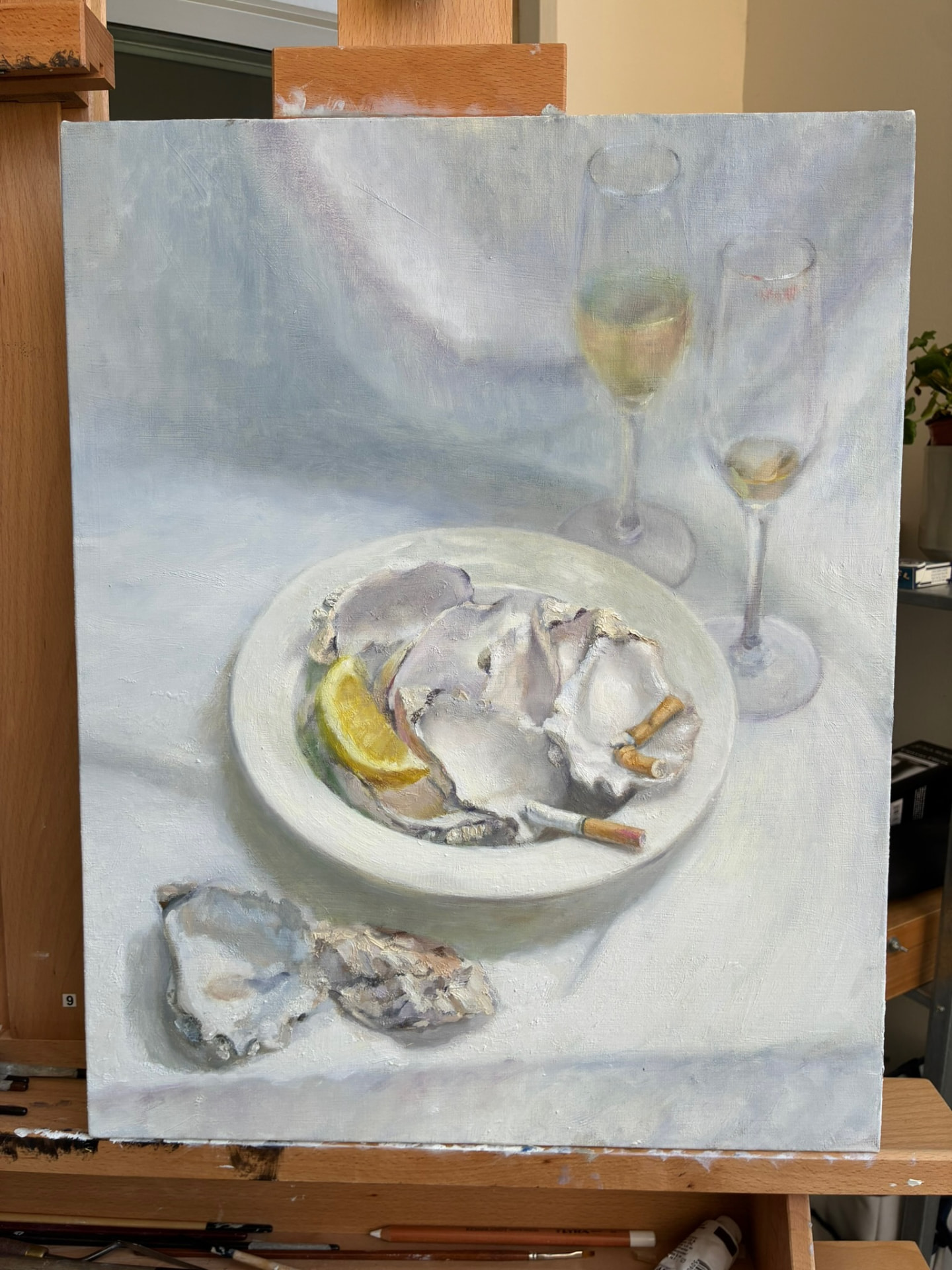 Part-time Hedonist — Oil on linen