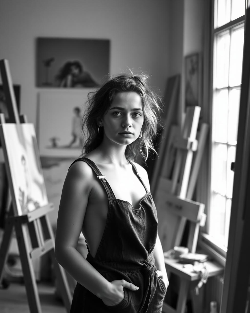 Portrait of Emma Altafulla in her San Diego studio